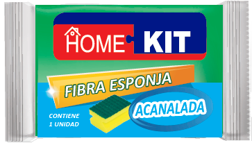 Esponja Acanalada Home Kit